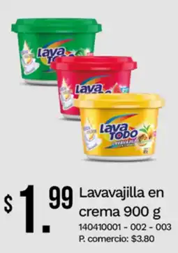 Tia Lavavajilla en crema oferta