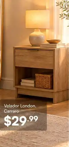 Ferrisariato Velador London, Carraro oferta