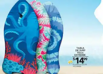 Tia Tabla de surf 92 cm extreme oferta
