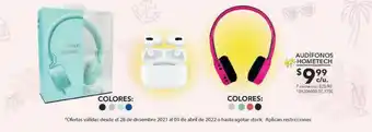 Tia Audífonos hometch oferta