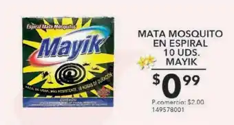 Tia Mata mosquitos en espiral 10 uds mayik oferta