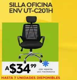 Novicompu SILLA OFICINA ENV UT-C201H oferta