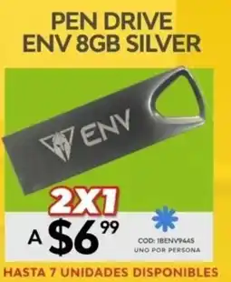 Novicompu Pen drive en 8gb silver oferta
