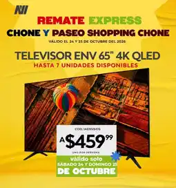 Novicompu Televisor env 65' 4k qled oferta