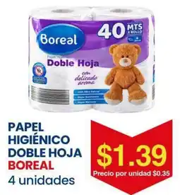 TuTi Papel Higiénico Doble Hoja Boreal oferta