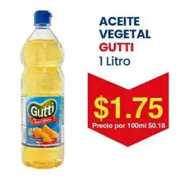 TuTi Aceite Vegetal Gutti oferta