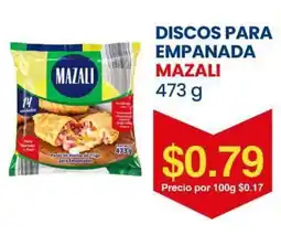 TuTi Discos para empanada Mazali oferta