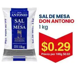 TuTi Sal de Mesa Don Antonio oferta