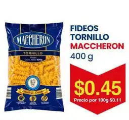 TuTi Fideos Tornillo Maccheron oferta