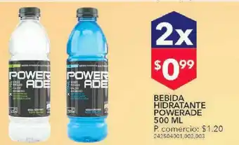 Tia Bebida hidratante powerade 500ml (blueberry / manzana) oferta
