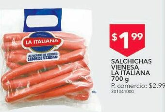 Tia Salchichas vienesa la italiana 700g oferta