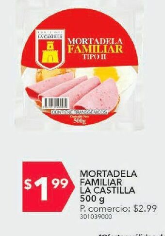 Tia Mortadela familiar la castilla 500g oferta