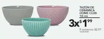 Tia Tazón de cerámica home club x 3 oferta