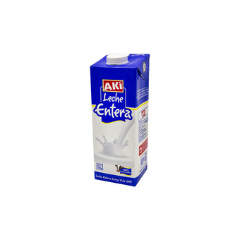 Akí AK.LECHE ENTERA CON TAPA. 1000 ml oferta
