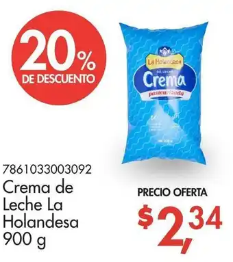 Supermaxi Crema de Leche La Holandesa 900g oferta