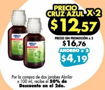 Farmacias Cruz Azul Abrilar x 100ml oferta
