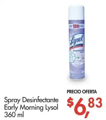 Supermaxi Spray Desinfectante Early Morning Lysol 360ml oferta