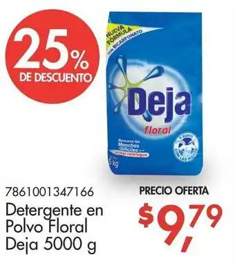 Supermaxi Detergente en Polvo Floral Deja 5000g oferta
