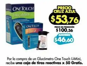 Glucómetro One Touch U-Mini