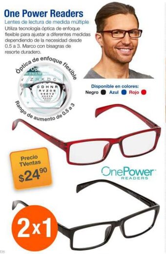 TVentas One Power Readers oferta