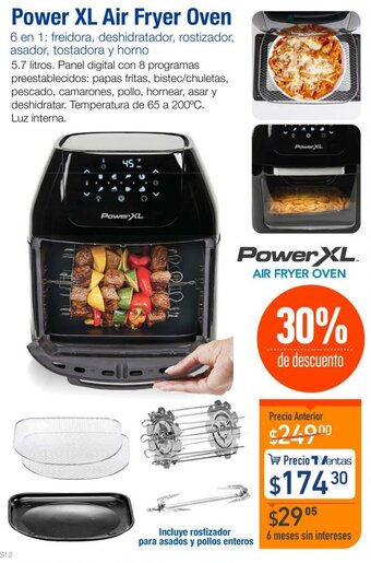 TVentas Power XL Air Fryer Oven oferta