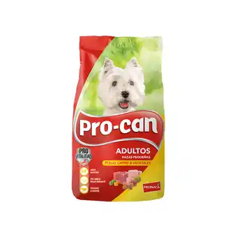 Akí PROCAN ADULTO RAZAS PEQ POLLO/CARNE/VEGE 4000 g oferta