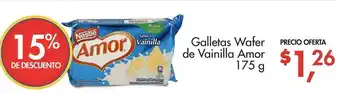 Galletas Wafer de Vainilla Amor 175g