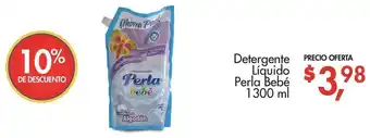 Detergente Líquido Perla Bebé 1300ml