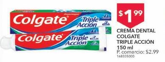 Tia Crema dental colgate triple acción 150ml oferta