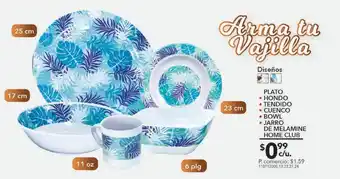 Tia Arma tu vajilla, platos, cuenco c/u oferta