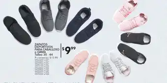 Tia Zapatos deportivos para caballero o dama oferta