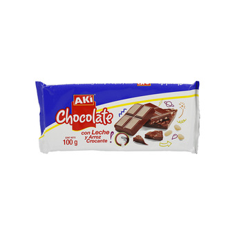 Akí AK.CHOCOLATE Y ARROZ CROCANTE 100 g oferta
