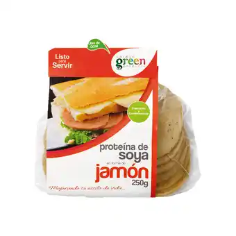 Akí GP PROTEÍNA DE SOYA EN FORMA DE JAMÓN 250g oferta
