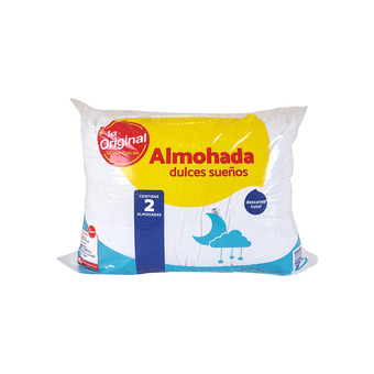 Akí LO.ALMOHADA LA ORIGINAL DUO PACK-OPP 65X45CM oferta