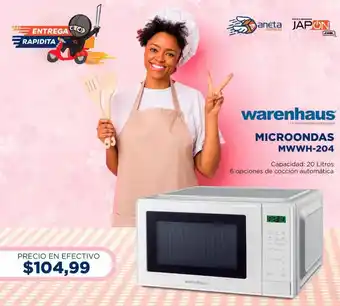 Warenhaus Mocroondas MWWH-204