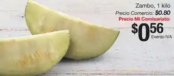 Mi Comisariato Zambo 1 kilo oferta