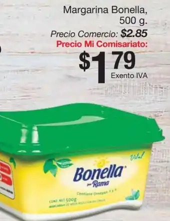 Mi Comisariato Margarina Bonella 500g oferta