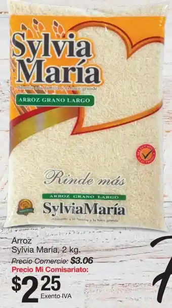 Mi Comisariato Arroz Sylvia Maria 2kg oferta