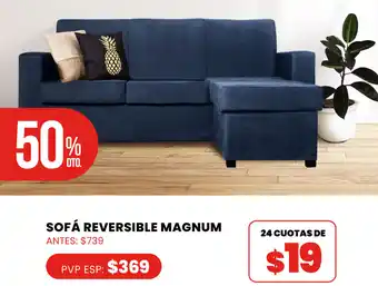 Muebles el Bosque Sofá Reversible Magnum oferta
