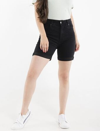 Moda RM Bermuda denim negra oferta
