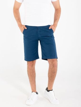 Moda RM Bermuda llana azul oferta