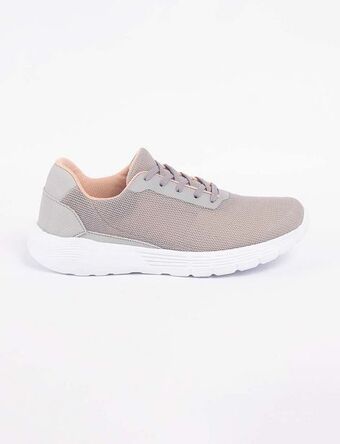Moda RM Sneaker gris suela blanca oferta