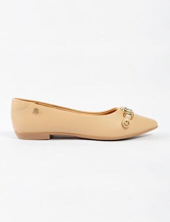 Moda RM Zapatos flat beige oferta