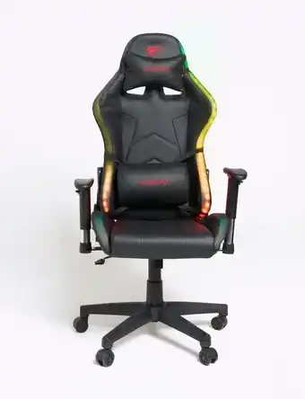 Moda RM Silla gamer ergonómica luz led oferta