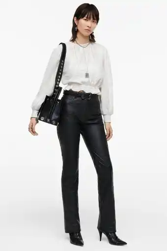 ZARA Pantalón piel limited edition oferta