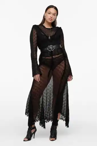 ZARA Falda picos pointelle limited edition oferta