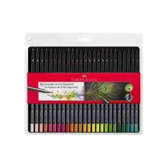 Lápices de color faber castell soft – 50 colores