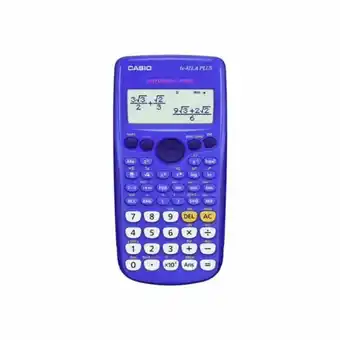 Calculadora casio científica fx-82la plus-bu azul