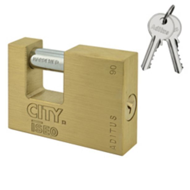 Boyacá Candado anticizalla rectangular satinado iseo oferta