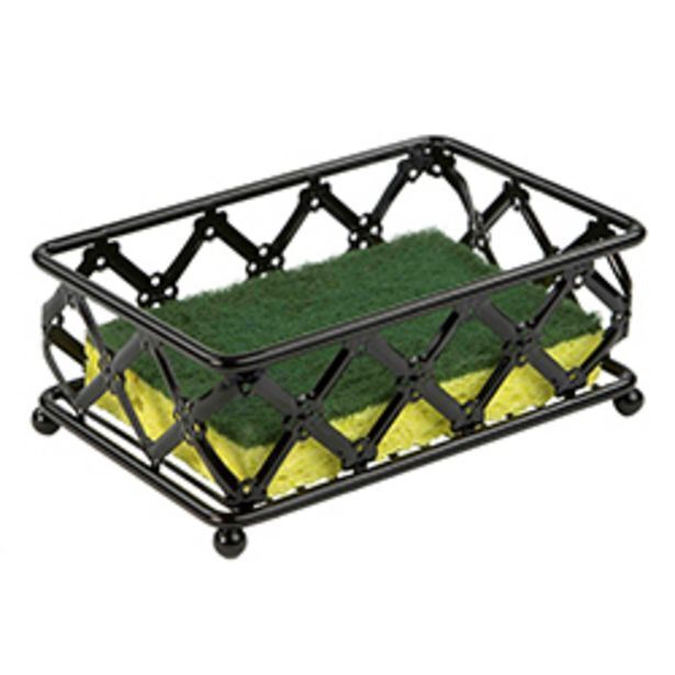 Boyacá Porta esponja negro home basics oferta